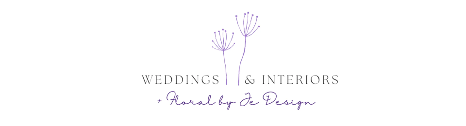 WEDDINGS & INTERIORS + FLORAL BY JE DESIGNS
